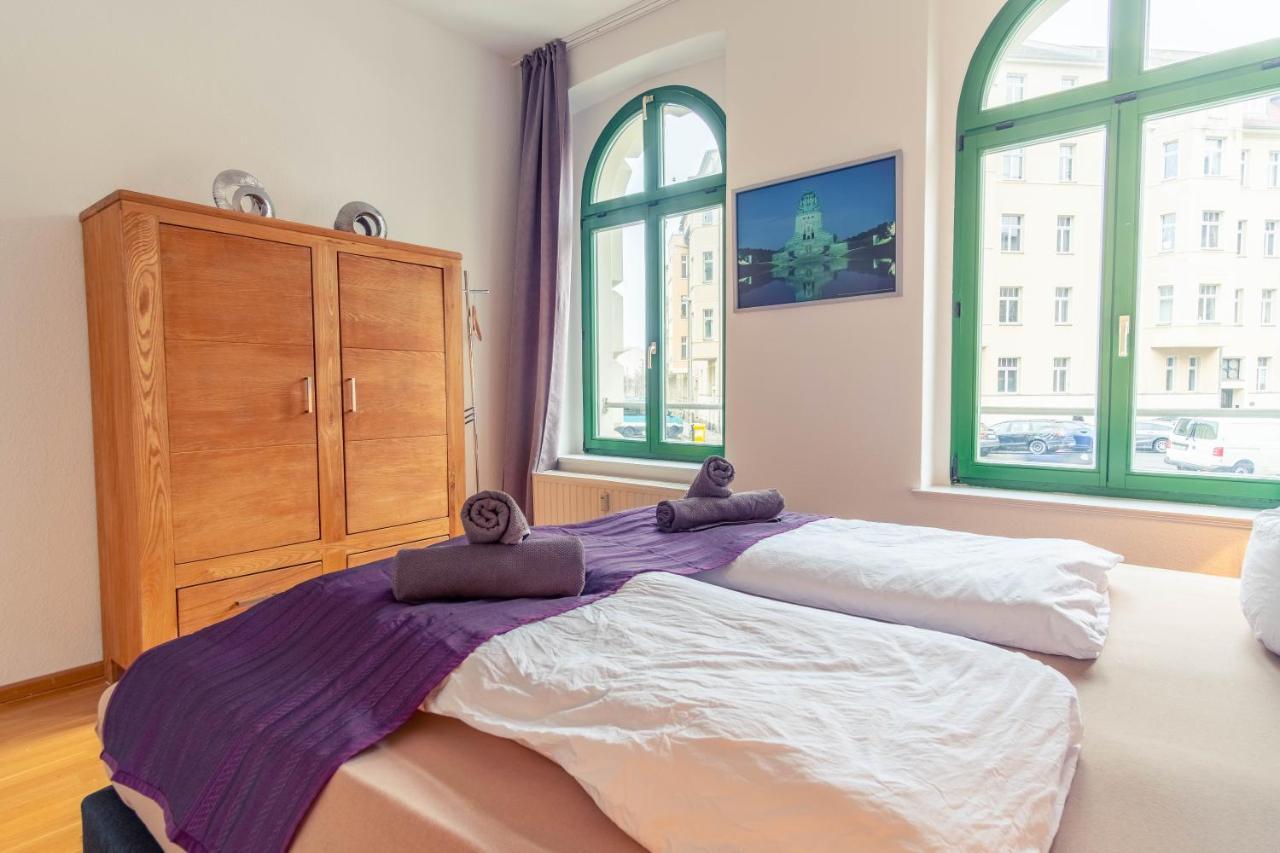 Feelgoodflats Design Apartment In City Center, Central Station Close With Netflix Und Workplace Leipzig Exterior foto
